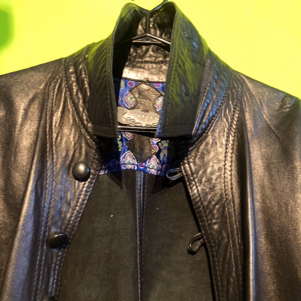 MENS SKKIN LAMBSKIN LEATHER JACKET By Jebran Jouni